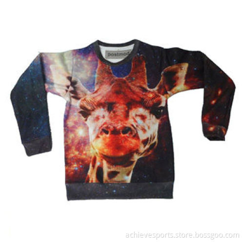 Sweat Wear with Non-fading Color, Made of 100% Polyester